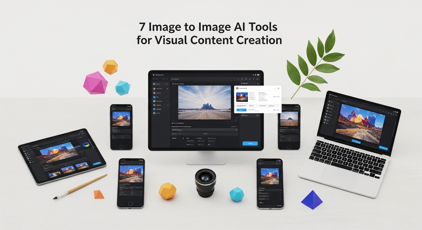 7 Image to Image AI Tools for Visual Content Creation
